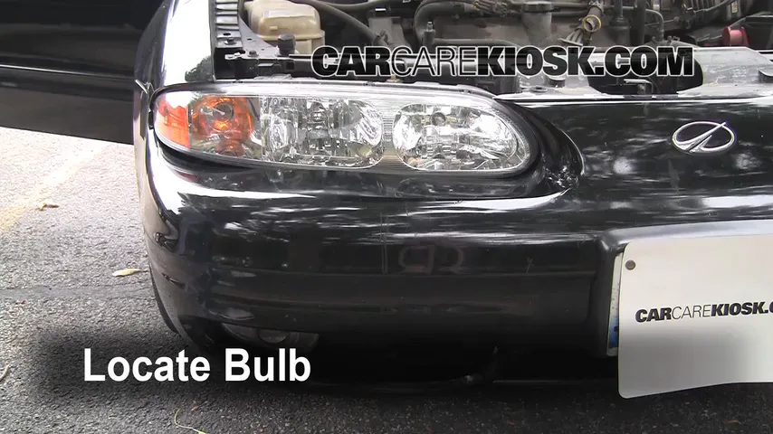2000 Oldsmobile Alero GL 3.4L V6 Sedan (4 Door) Lights Parking Light (replace bulb)
